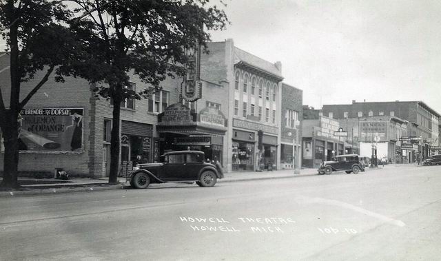 Howell Theatre - 1931 Photo From Paul Petoskey (newer photo)